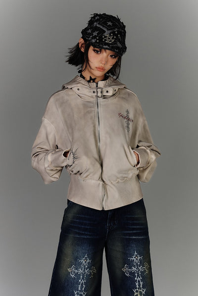Zipper Sweatshirt Casual Jacket KIN0142