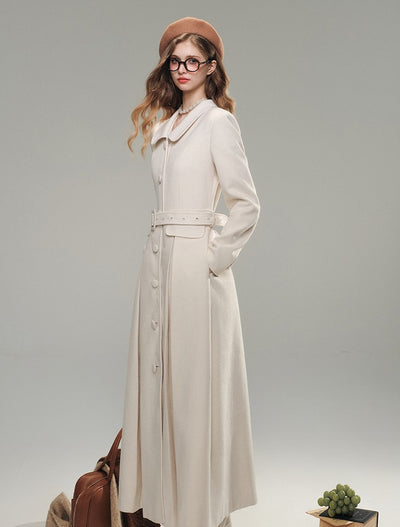 Cloud-like Soft High-end Woolen Long Coat GRO0070