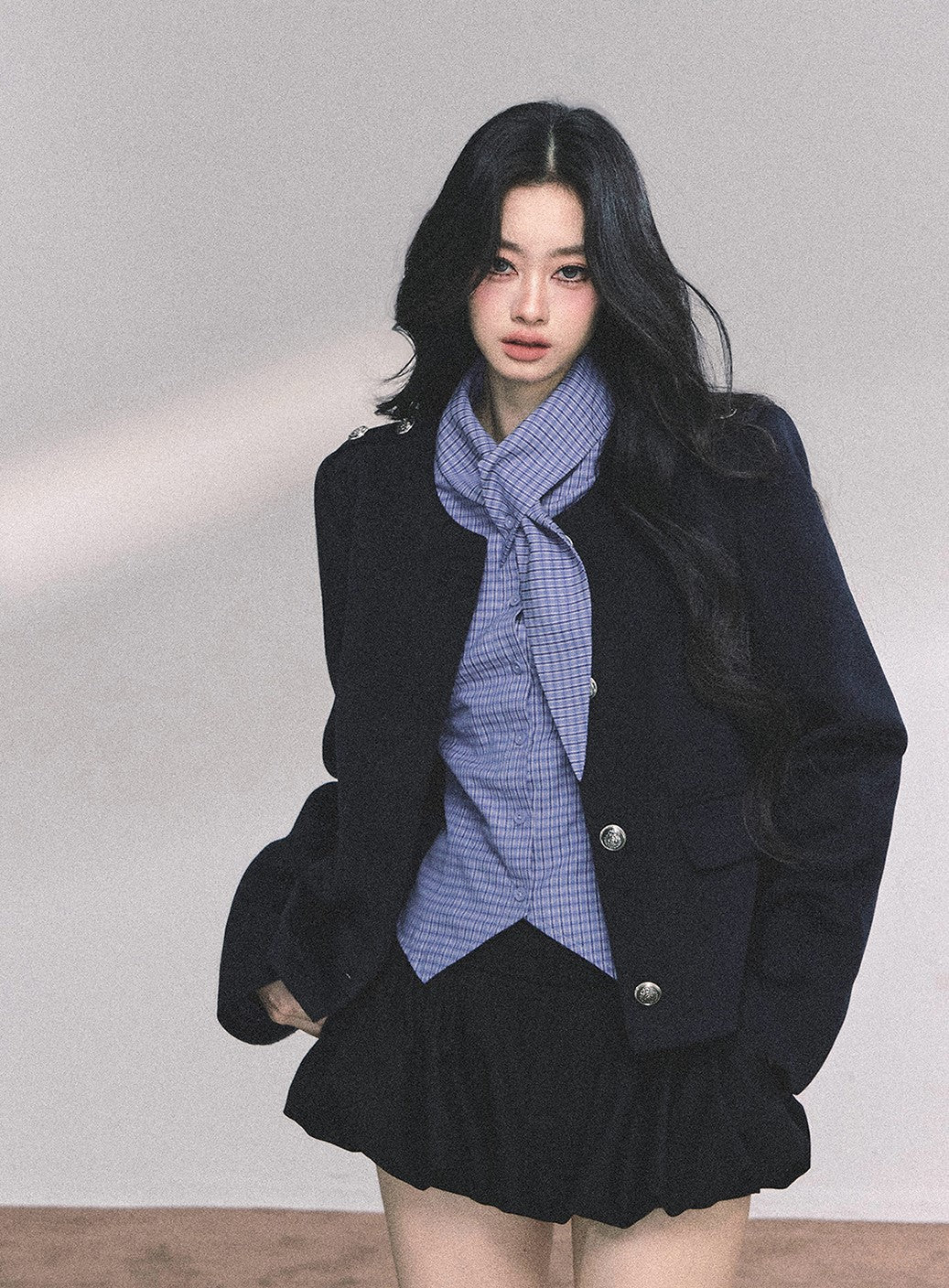 French Suit Navy Jacket DIA0637