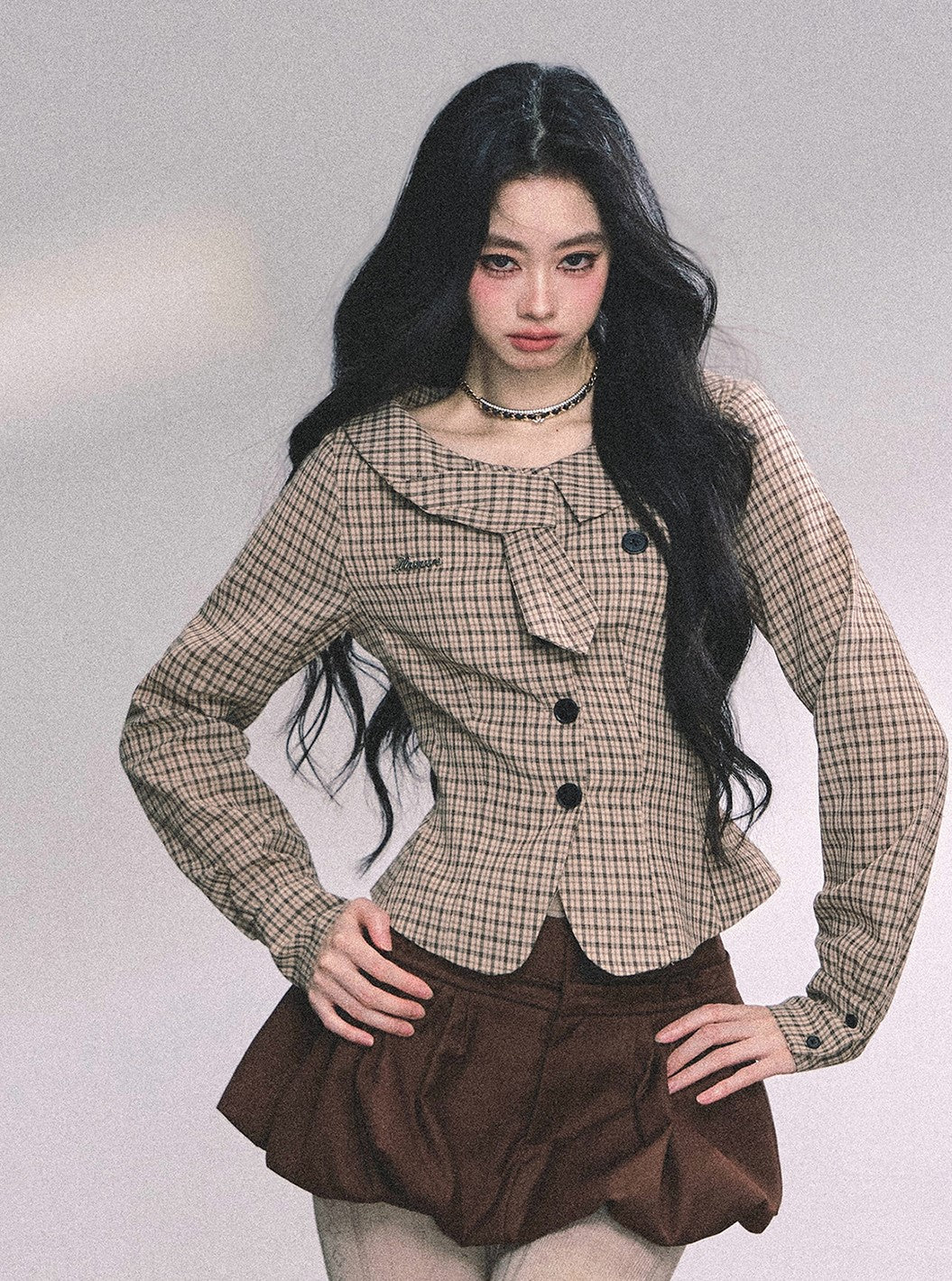 Plaid Long Sleeves Shirt DIA0639