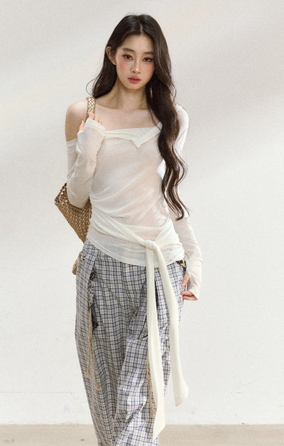 Loose Casual Plaid Pants SHI0211