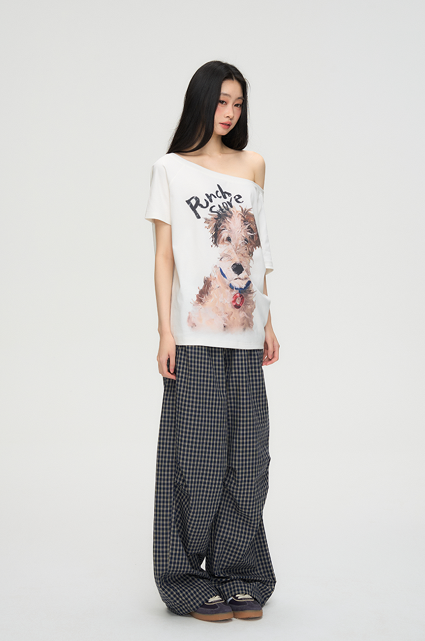 American Retro Plaid Pants PUN0066