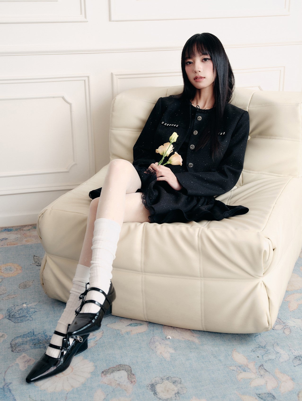 Sequined Luxurious Style Jacket/Dress FRA0412