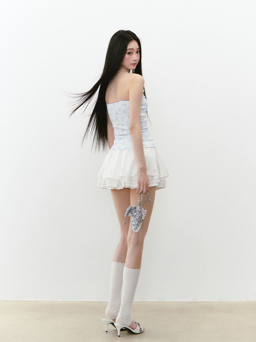 Multi-layered Lace Cake Skirt VIA0238 – Young Social Club.