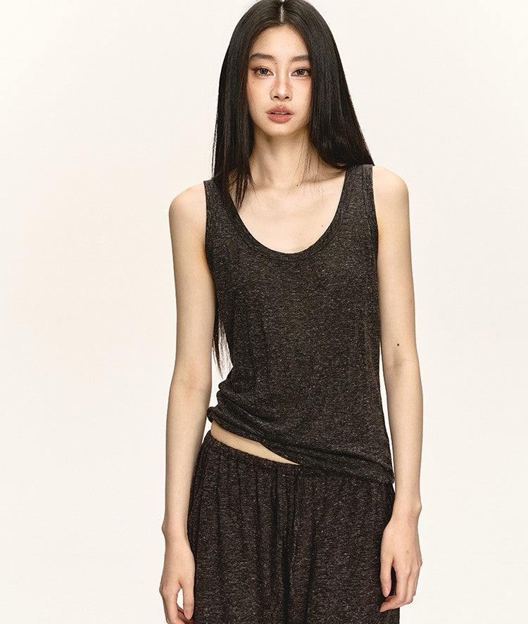 Casual All-match Sleeveless Top/T-shirt/Pants ANA0033