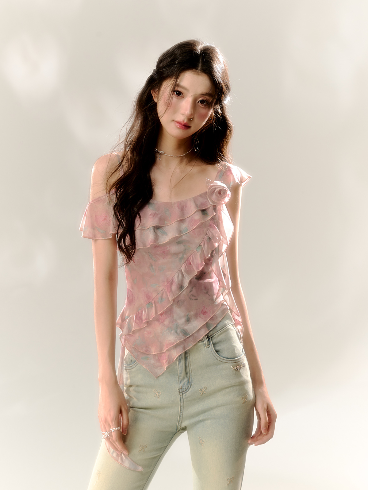 Rose Confession Retro Edge Camisole SUN0068