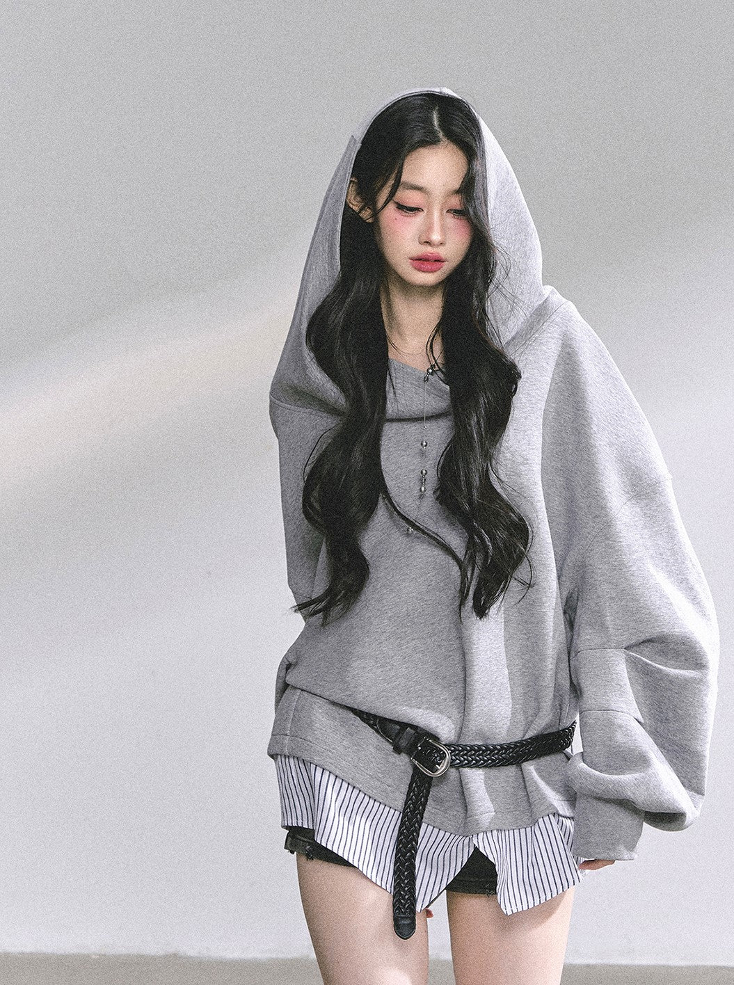 American Oversized Hooded Sweatshirt DIA0549