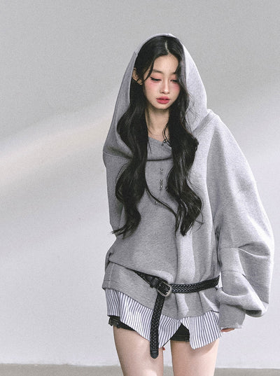 American Oversized Hooded Sweatshirt DIA0549