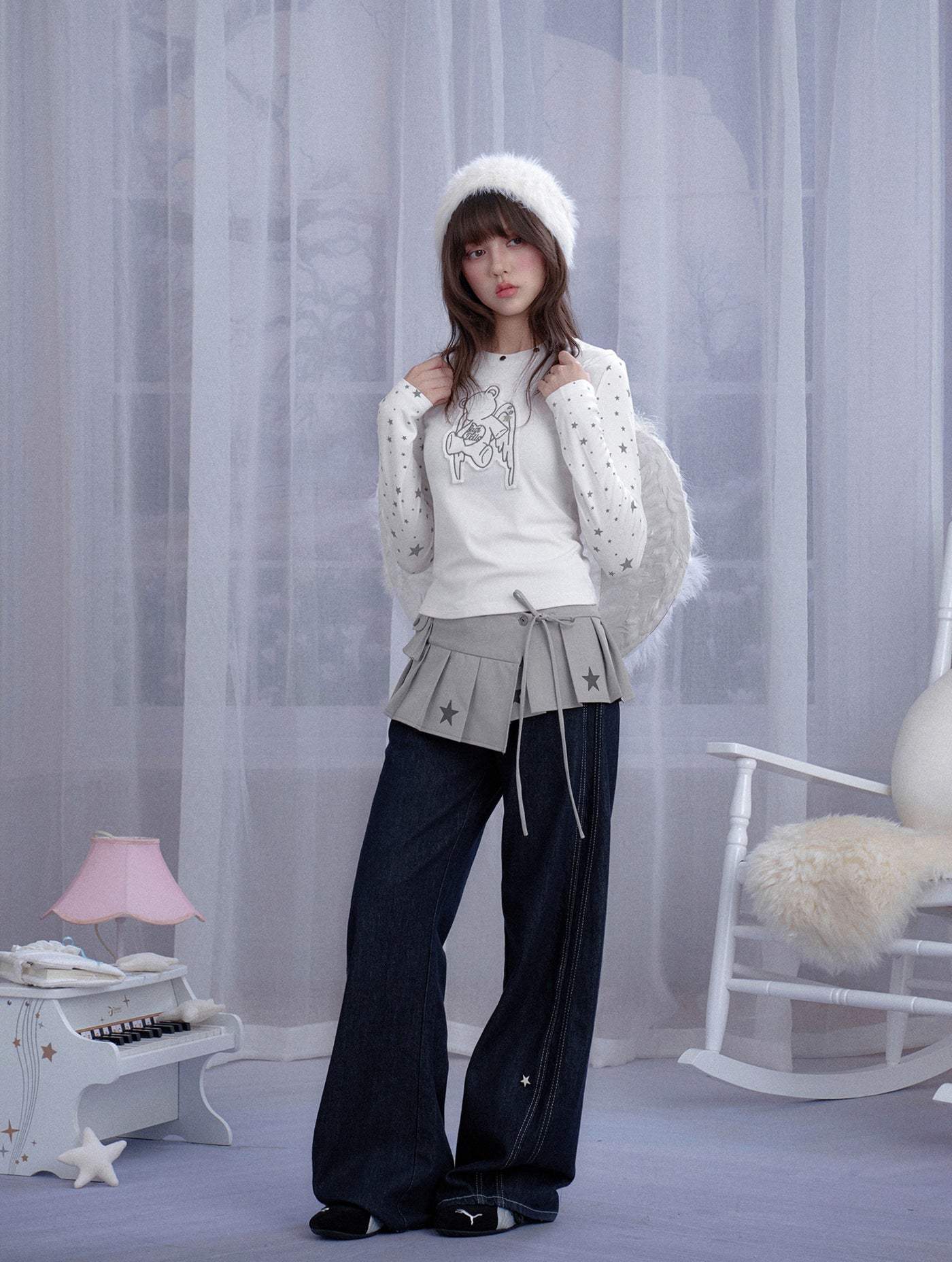 Layered Star Skirt SAG0293