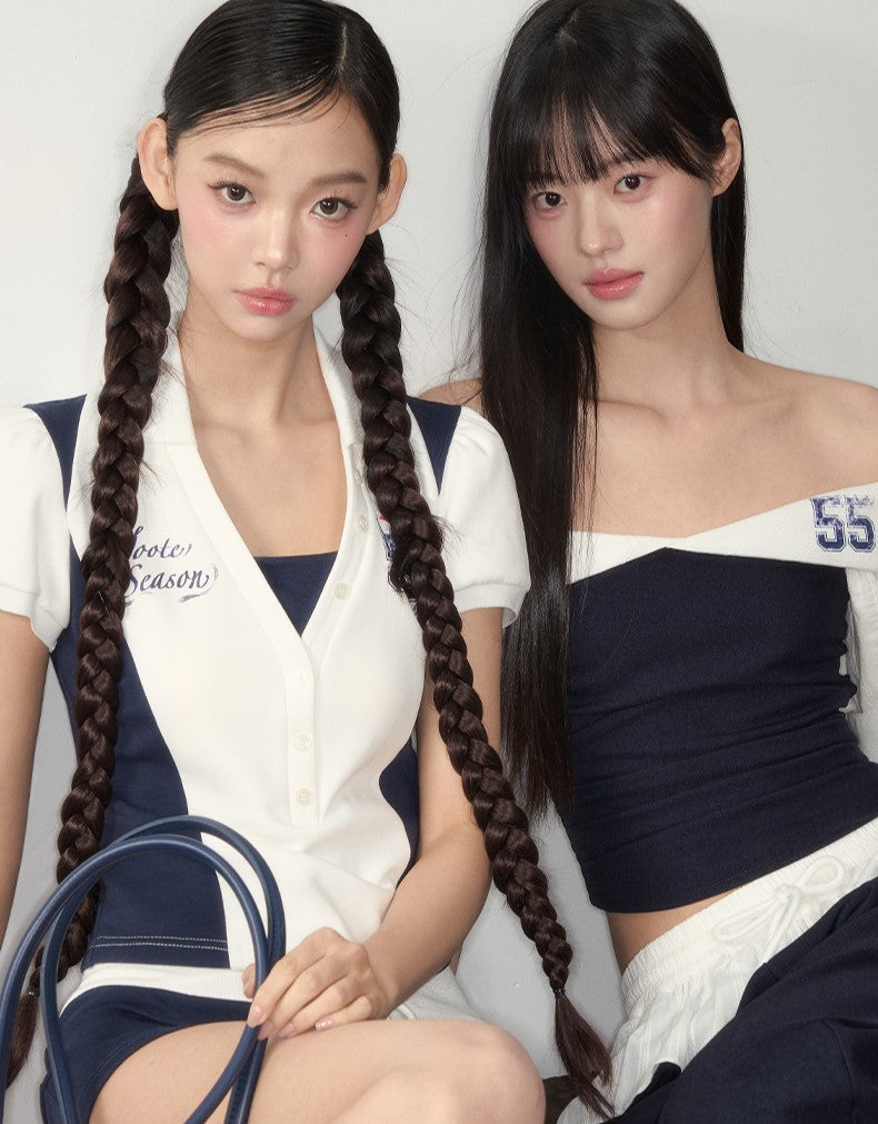 Jersey Sports Style Top/Shorts SOO0015
