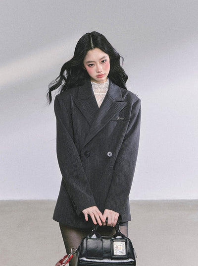 French Hepburn Style Suit Jacket DIA0593