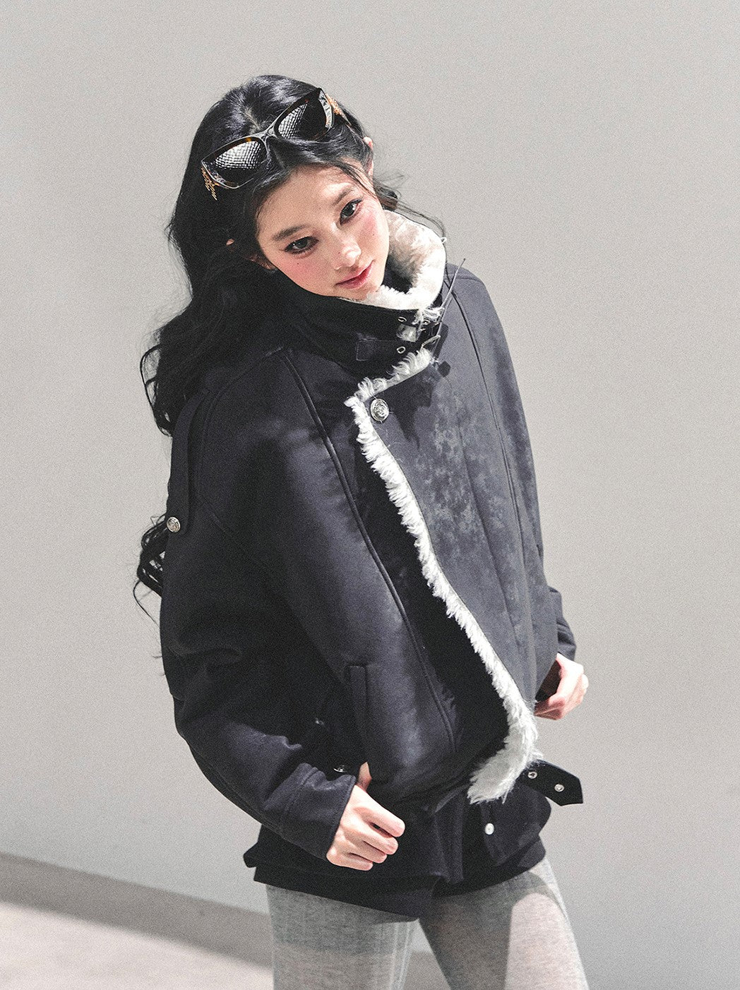 American-style Fur Cotton Jacket DIA0698