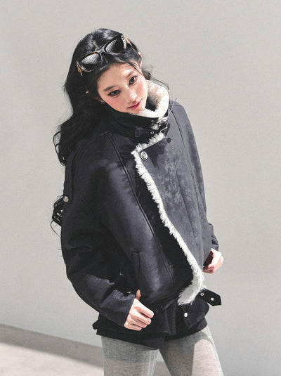 American-style Fur Cotton Jacket DIA0698