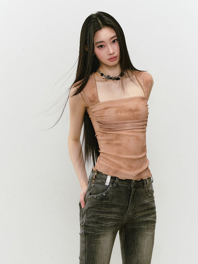 High Elastic Mesh T-shirt VIA0304