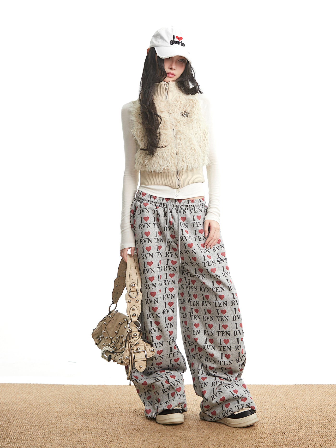 Furry Casual Short Vest Jacket UNC0319