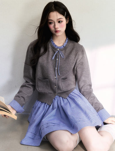 Ballet Style Bow Cardigan/Tutu Skirt FRA0496