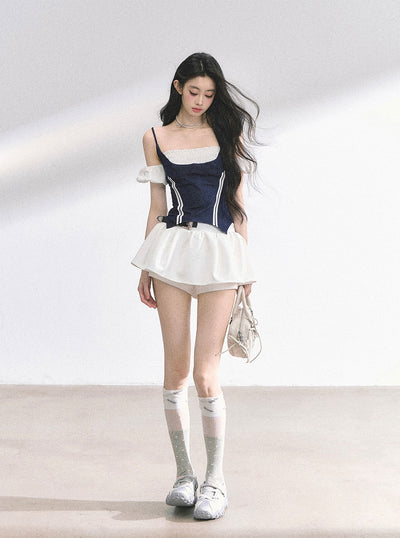 High Waist Slimming Puffy Skirt DIA0512