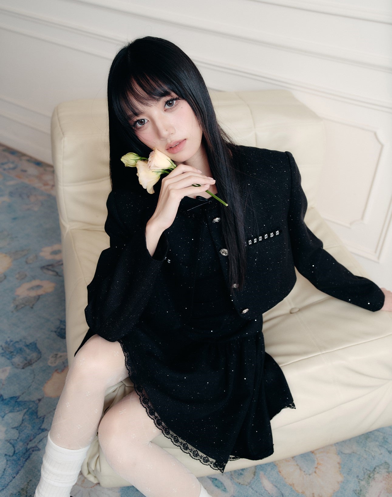 Sequined Luxurious Style Jacket/Dress FRA0412