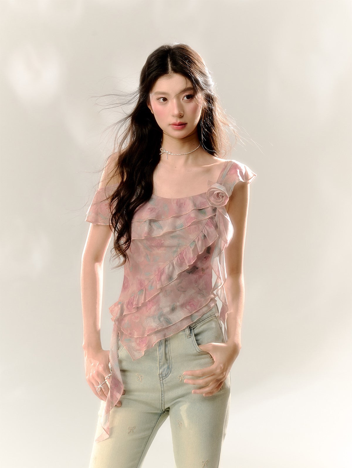 Rose Confession Retro Edge Camisole SUN0068