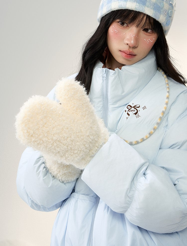 Stand Collar Short Down Jacket NTO0252