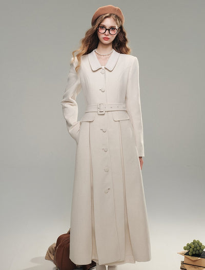 Cloud-like Soft High-end Woolen Long Coat GRO0070