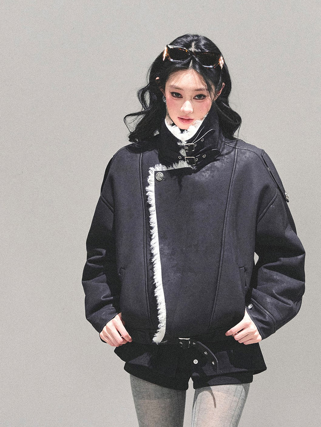 American-style Fur Cotton Jacket DIA0698