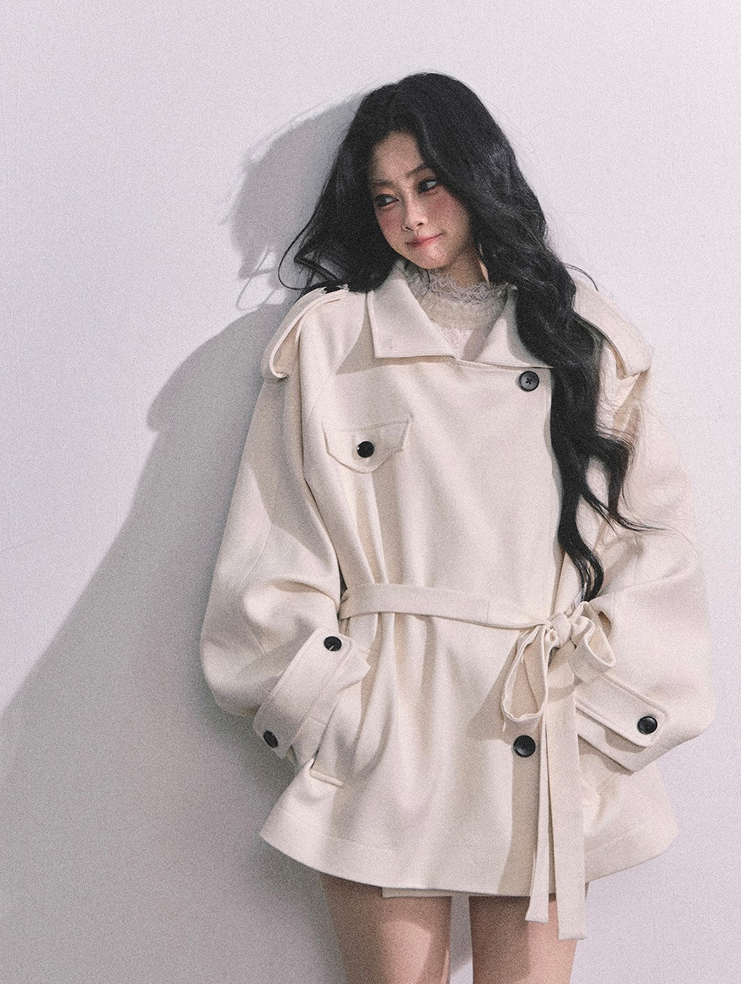 British Style Woolen Coat DIA0635