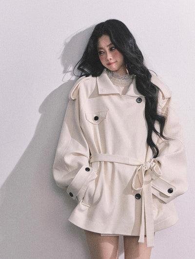 British Style Woolen Coat DIA0635