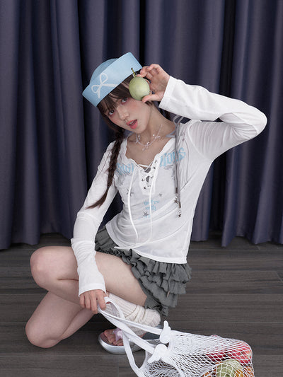 Angel Wings Printed T-shirt/Camisole SAG0264