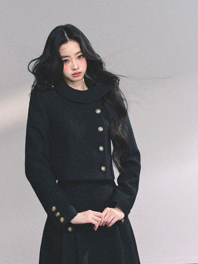 Luxurious Style Short Jacket/Long Skirt DIA0651