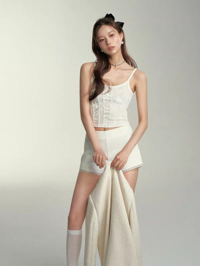 Bowknot Lace Camisole SOM0050