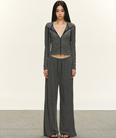 Lazy Striped Hooded Jacket/Pants ANA0058