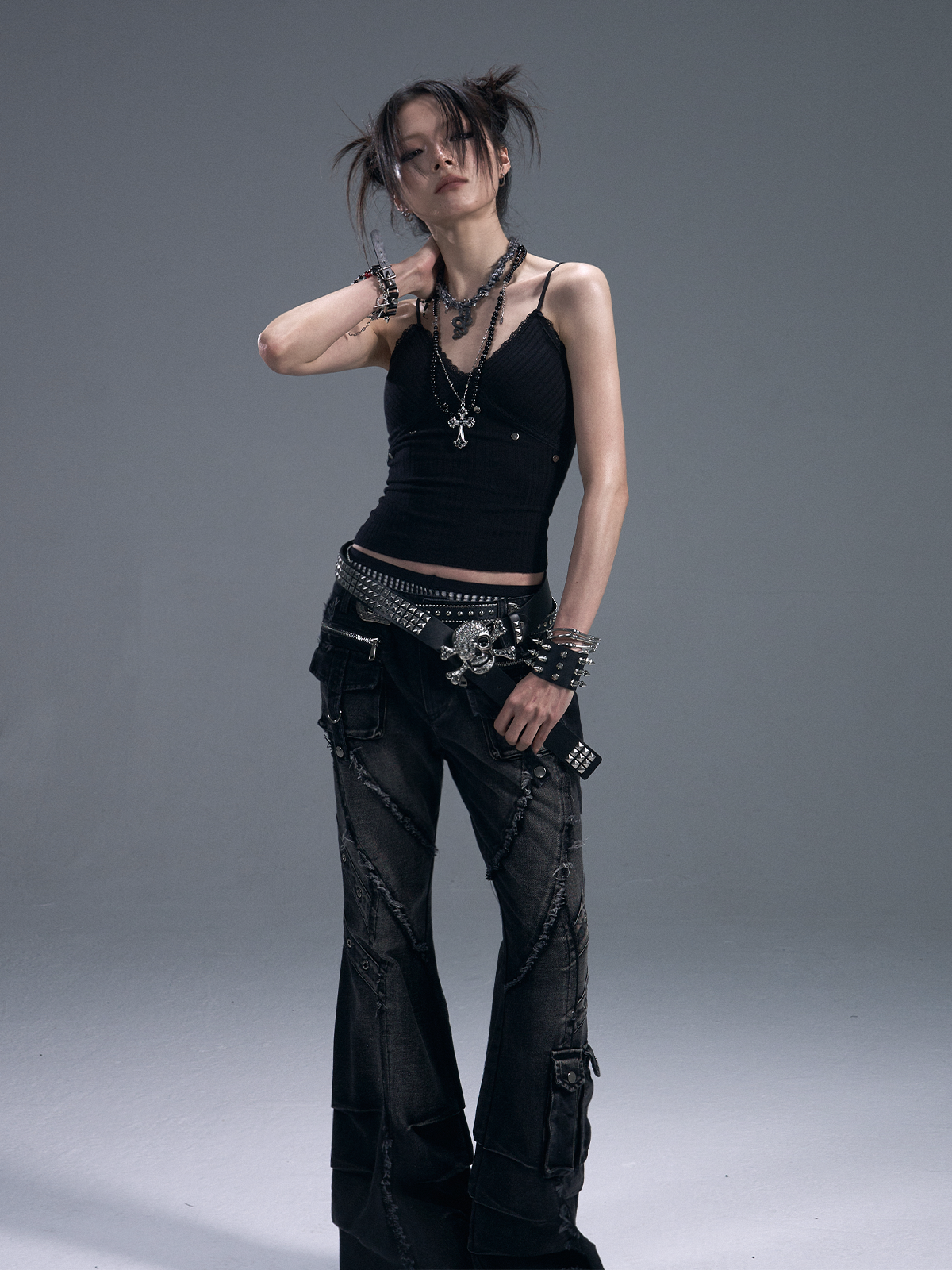 Punk Rock Knitted Camisole FRU0092