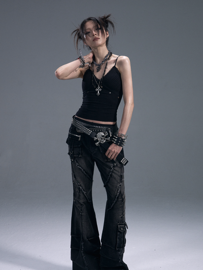 Punk Rock Knitted Camisole FRU0092