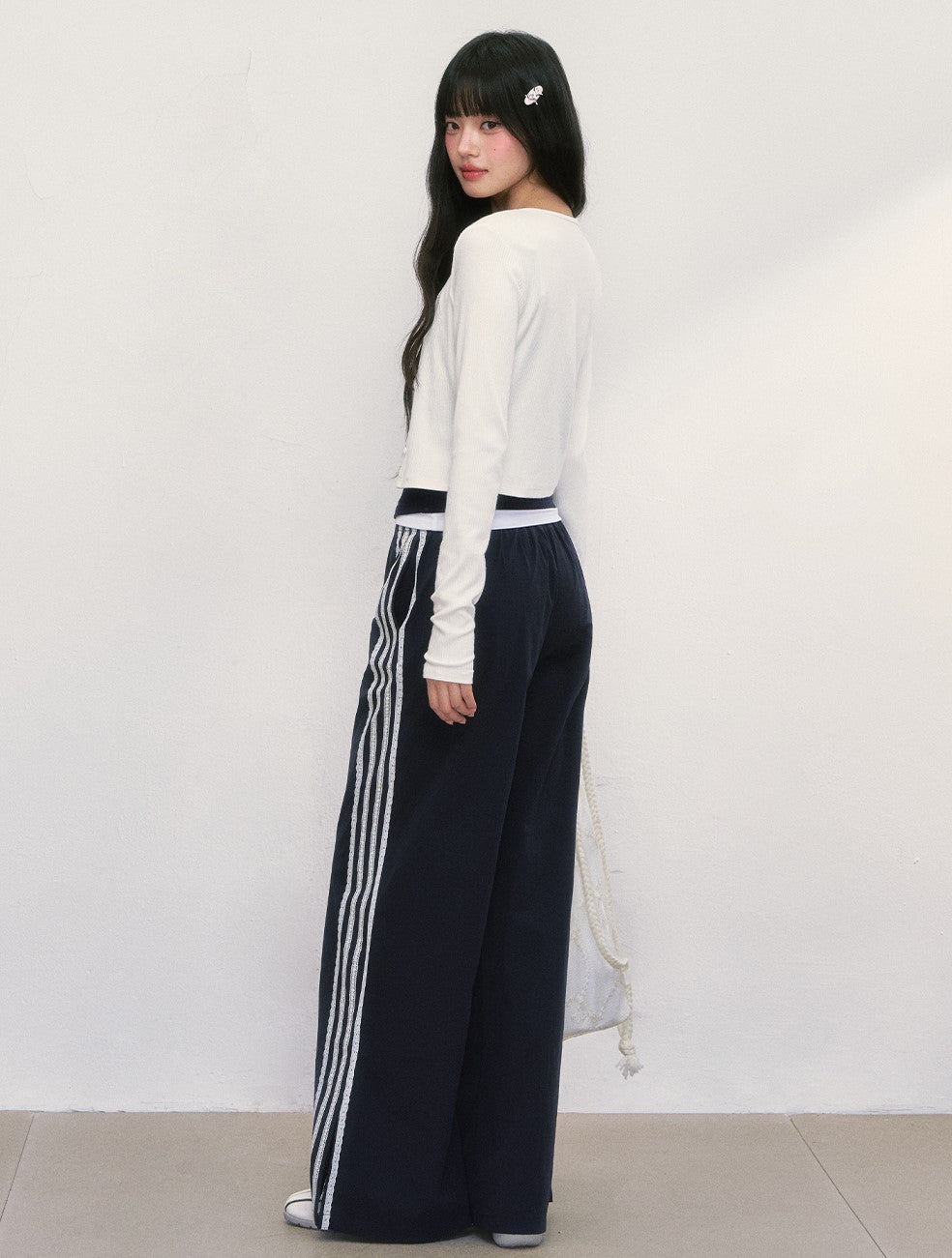 Lace-up Lazy Style Pants WEE0041