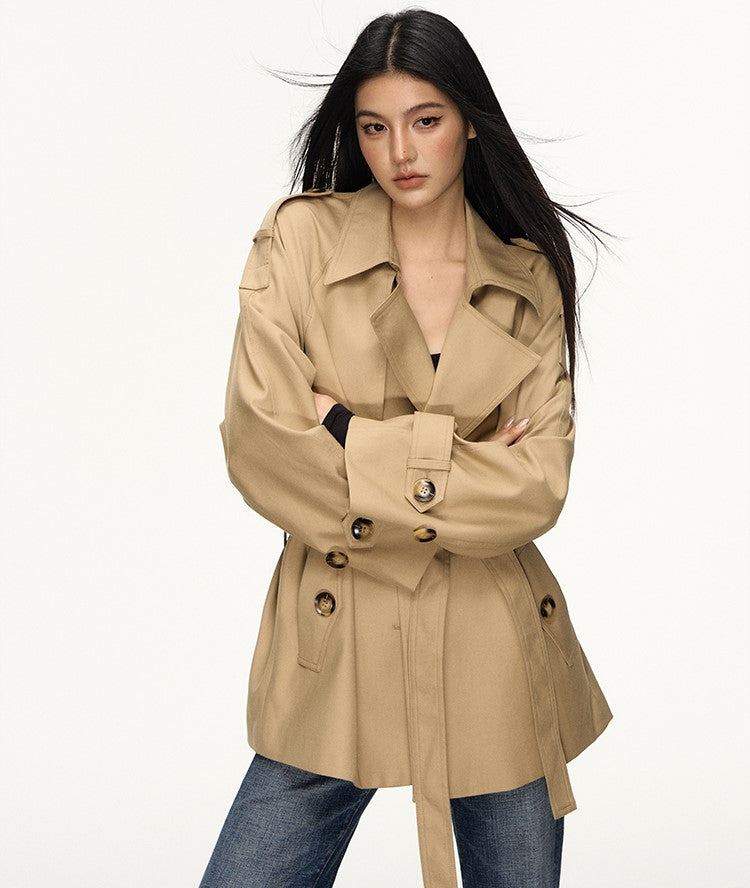 Classic Oversized Collar Trench Coat ANA0110