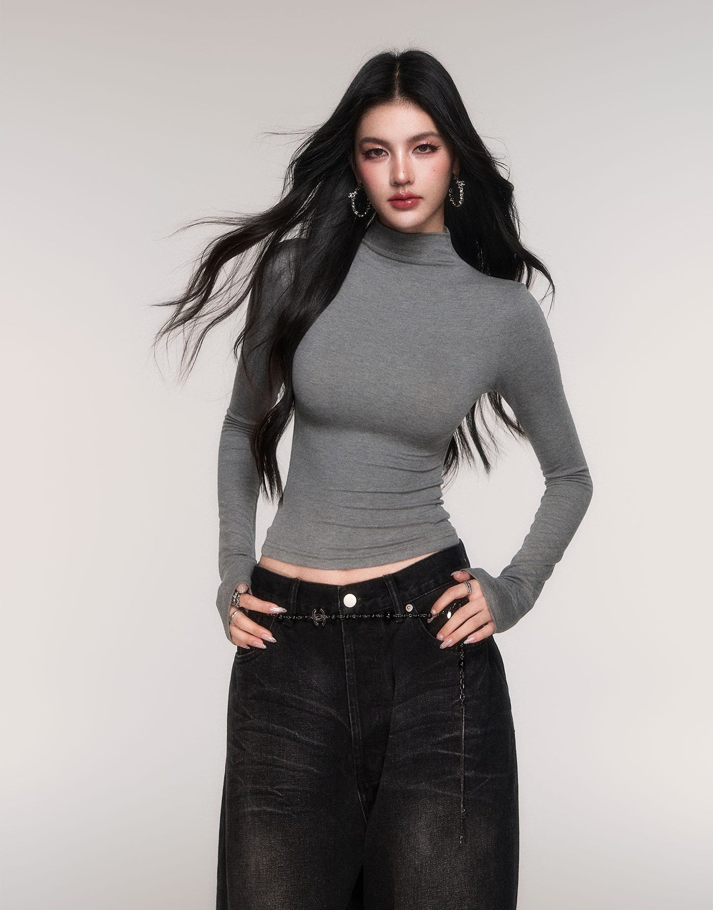 High Neck Base Layer Top LUL0203