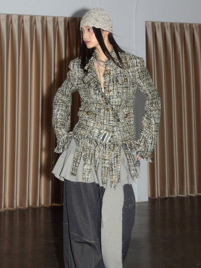 Tassel Fringed Luxurious-Style Jacket JNY0283