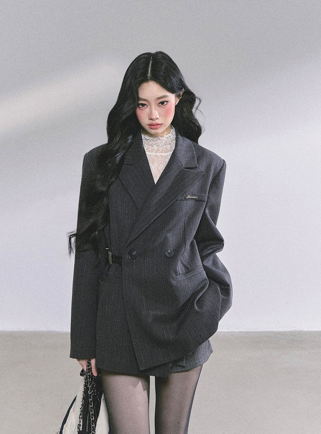 French Hepburn Style Suit Jacket DIA0593