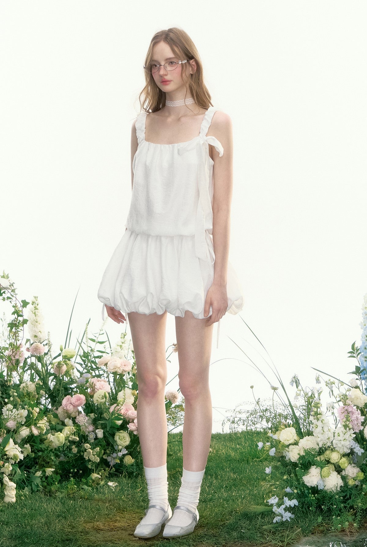 French Girly Suspender Dress AYF0084
