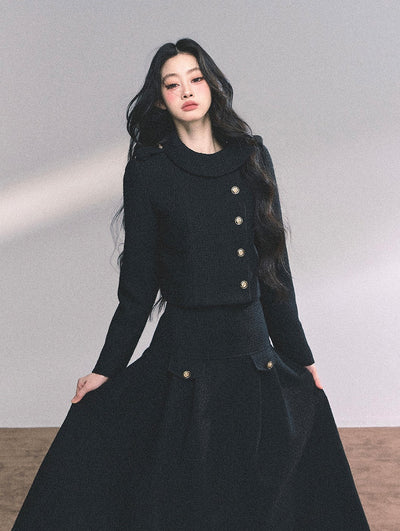 Luxurious Style Short Jacket/Long Skirt DIA0651