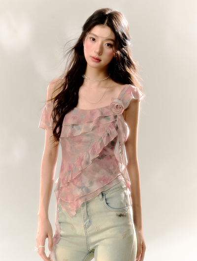 Rose Confession Retro Edge Camisole SUN0068