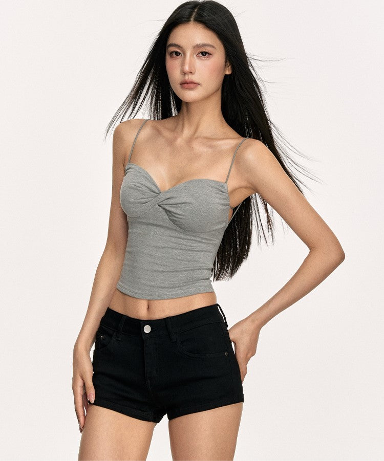 Chest Pad Twisted Camisole ANA0004