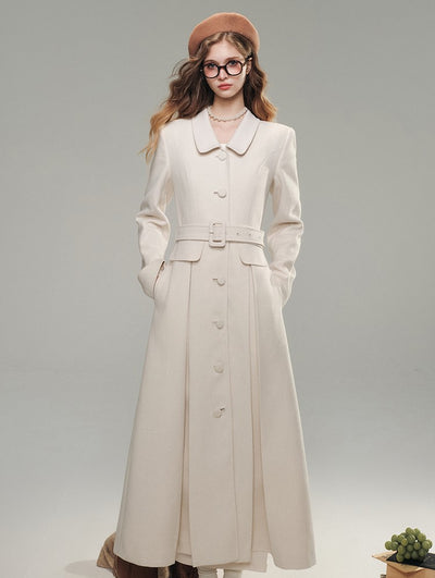 Cloud-like Soft High-end Woolen Long Coat GRO0070