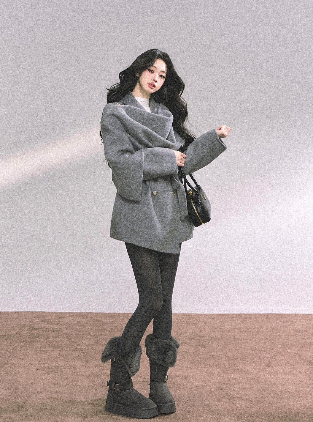 British Style Double-sided Woolen Jacket DIA0655