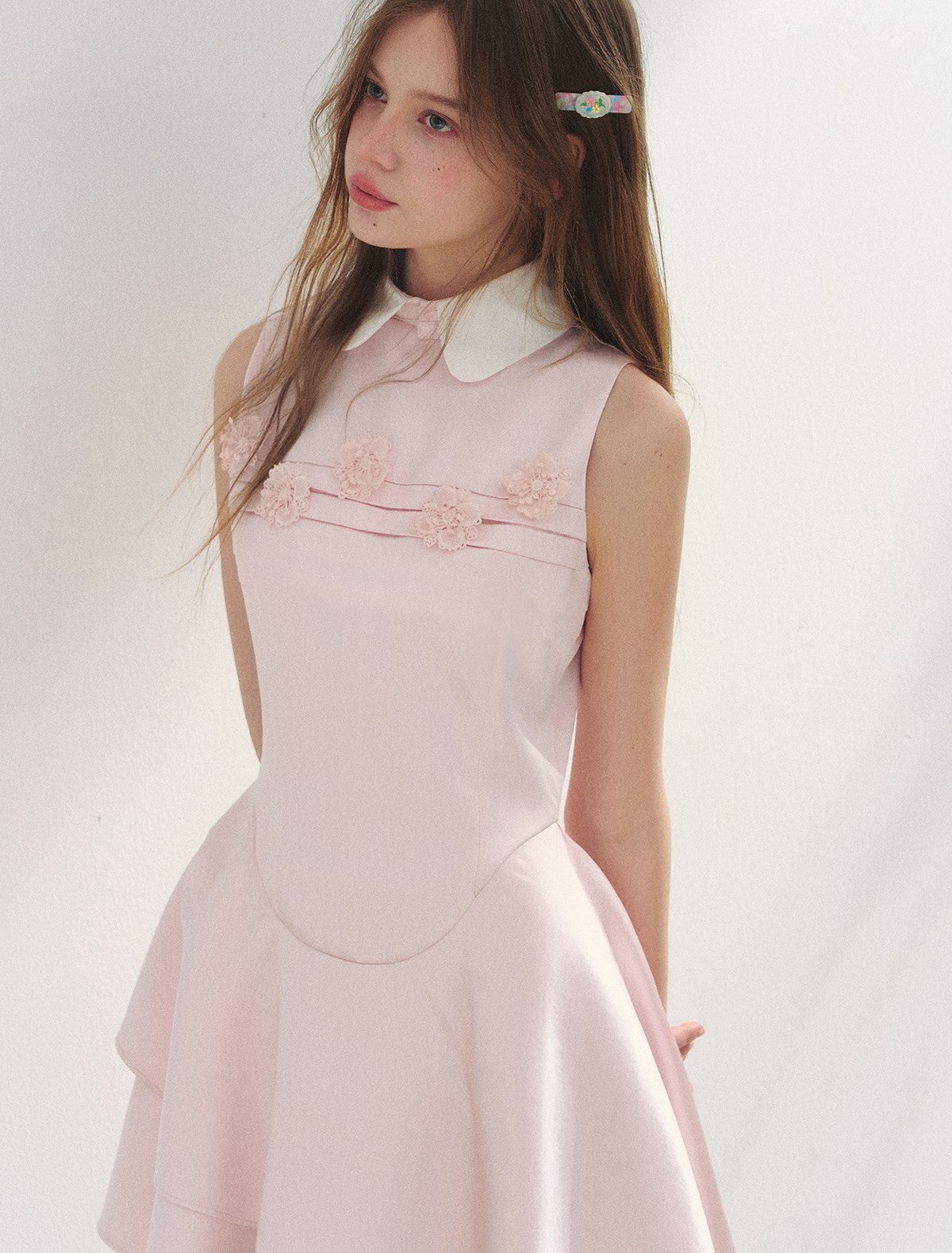 Sleeveless Flower Princess Tutu Dress SUN0143