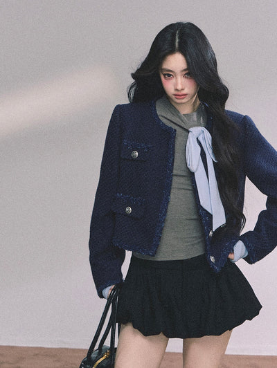 High-end Small Fragrance Style Jacket/Top DIA0611