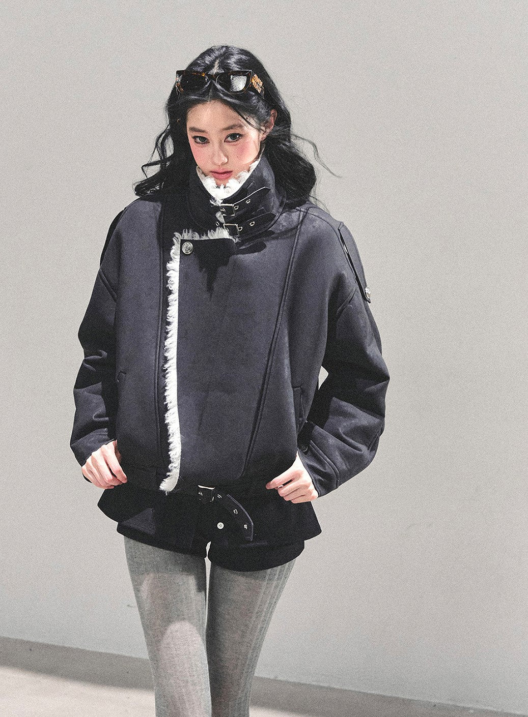 American-style Fur Cotton Jacket DIA0698