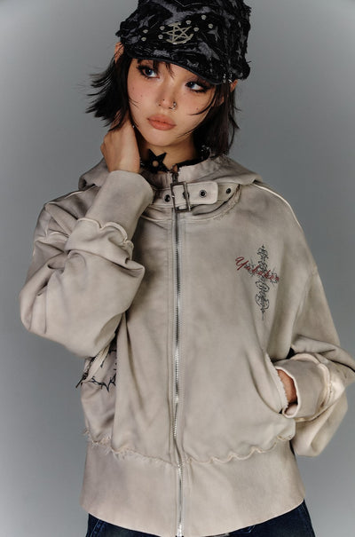 Zipper Sweatshirt Casual Jacket KIN0142