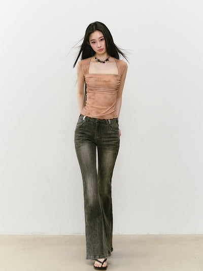 High Elastic Mesh T-shirt VIA0304